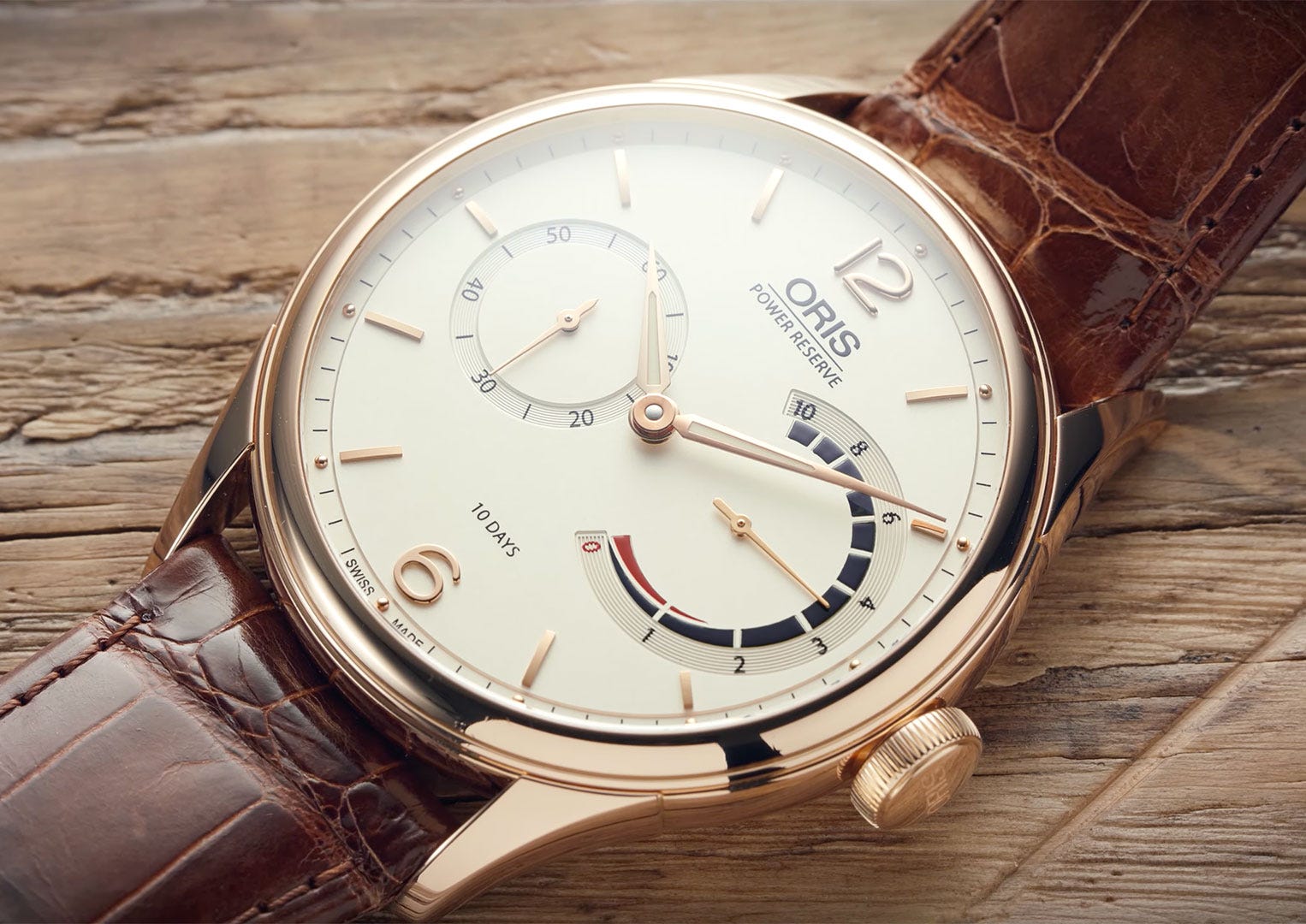 Oris was founded in 1904, Hölstein, Switzerland