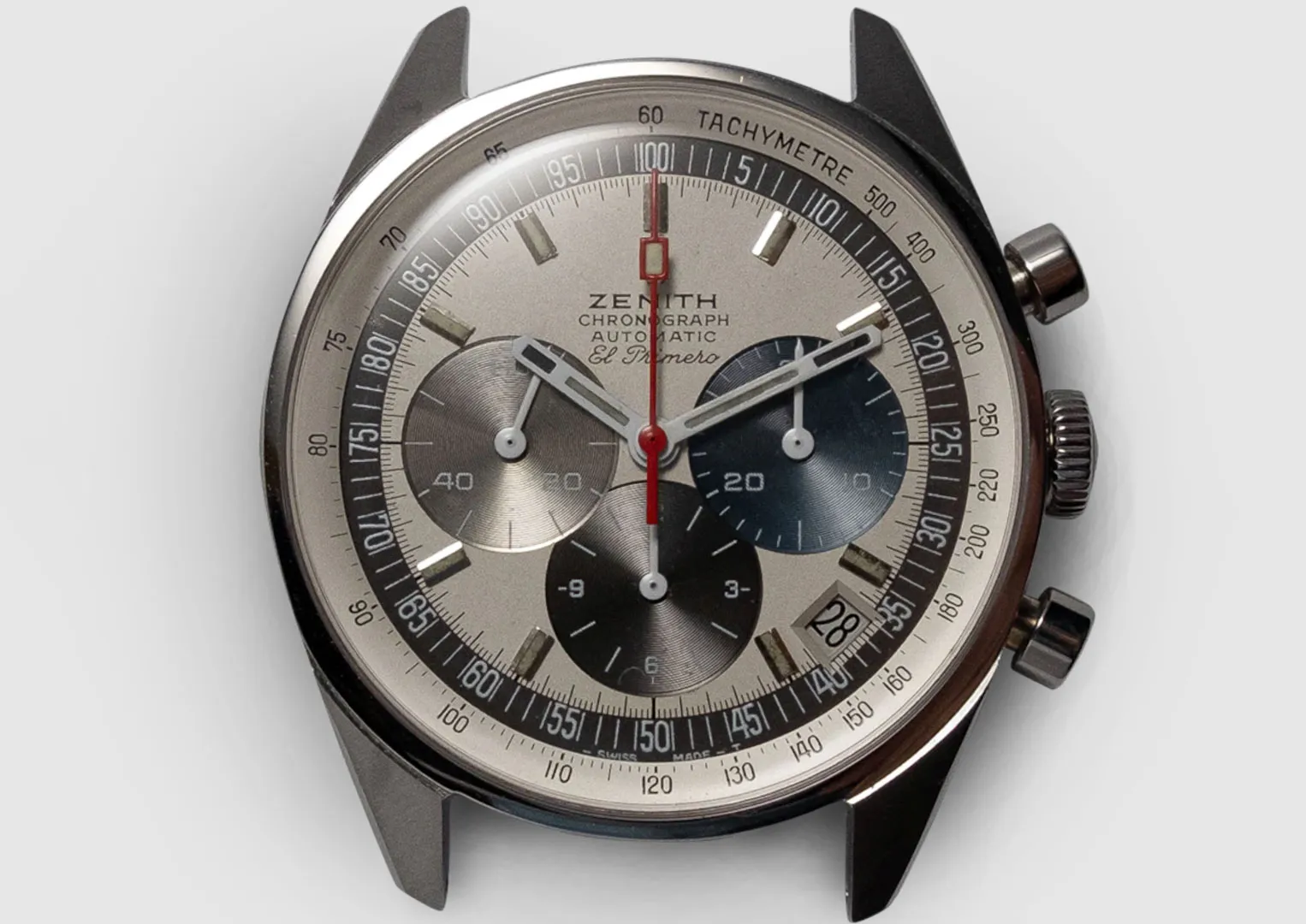 Pictured here by Zenith is an original A386 available for purchase through its boutique in Ginza, Tokyo